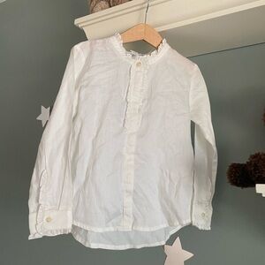 MAYORAL long sleeve cotton blouse